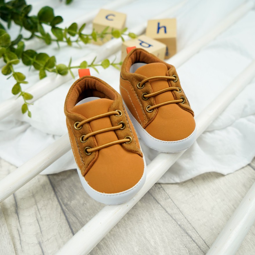 Trampki niemowlęce buty NIECHODKI  BUCIKI brązowe