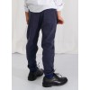 Jeans eleganckie spodnie wizytowe z wyciąganą gumką prążek slim