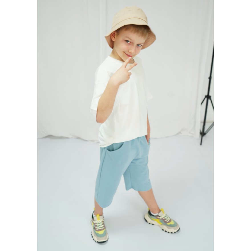 Iceberg krótkie spodenki 3/4 spodnie dresowe za kolano z wyciąganą gumką bezuciskowe