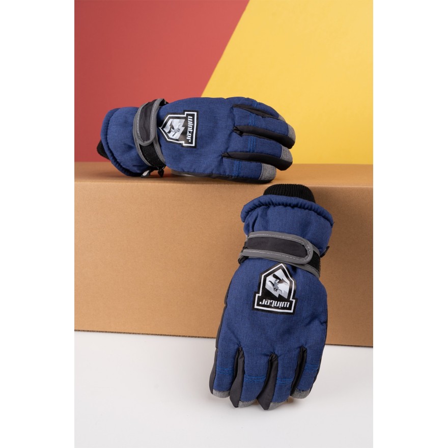 Jeans rękawiczki narciarskie 5P winter r.122-140