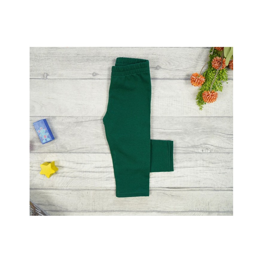 Butelkowe LEGGINSY GETRY ocieplane na meszku