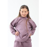 Bluza dresowa MOVE fioletowa NA MESZKU Z UKRYTĄ KIESZENIĄ NA TELEFON