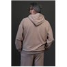 Bluza męska MOVE beżowa na meszku z ukryta kieszenią na telefon