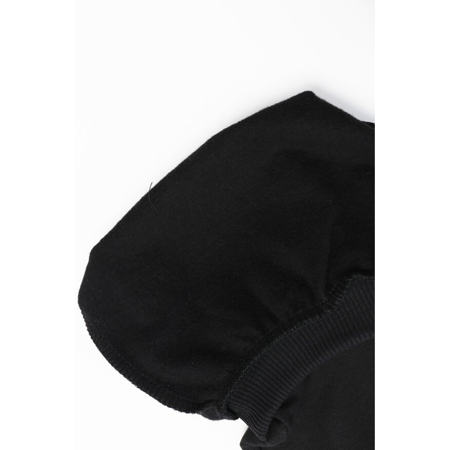 Spodnie ocieplane męskie MOVE czarne na meszku ze ściągaczami regulowane w pasie