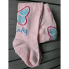 RAJSTOPY do RACZKOWANIA 3x ABS różowe z niebiskim MOTYLEM wzór 704