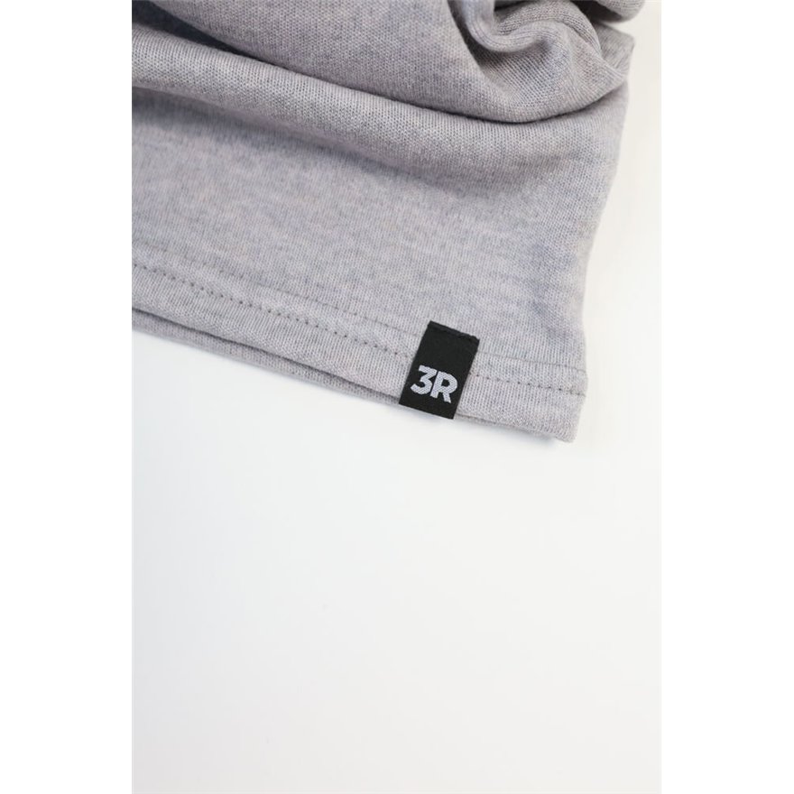 Merino komin męski szary 100% wełna, one size