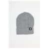 Merino czapka męska szara 100% wełna