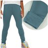 Legginsy ocieplane MESZEK jeansowe GETRY na meszku