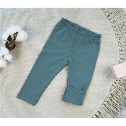 Legginsy ocieplane MESZEK jeansowe GETRY na meszku