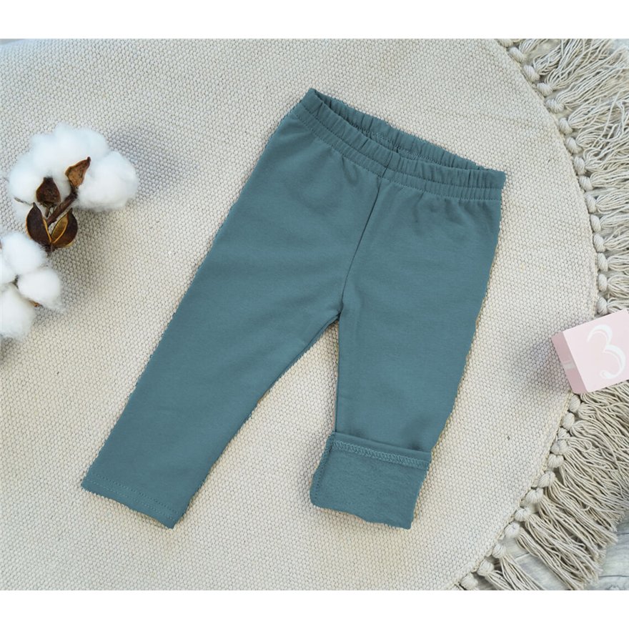 Legginsy ocieplane MESZEK jeansowe GETRY na meszku