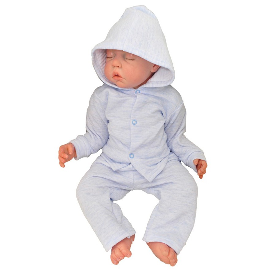CIEPŁY niebieski KOMPLET PIKOWANY r56/62 spodnie bluza CIEPŁY niebieski KOMPLET PIKOWANY r56/62 spodnie bluza