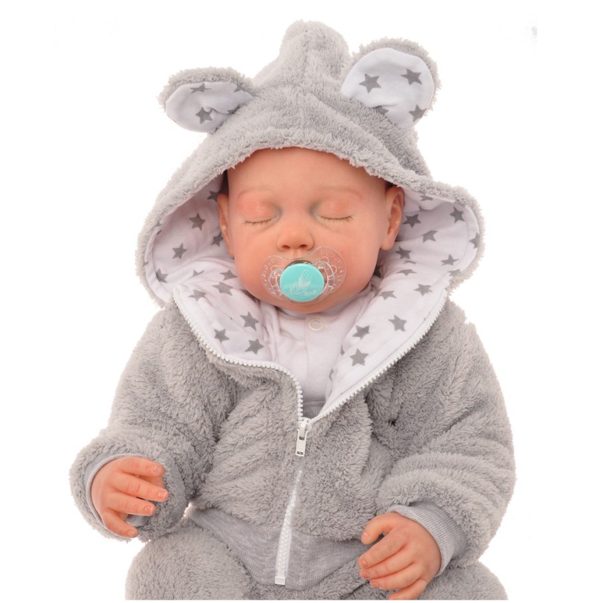 SZARA BLUZA KURTKA MISIOWE USZY r.74-110 SZARA BLUZA KURTKA MISIOWE USZY r.74-110
