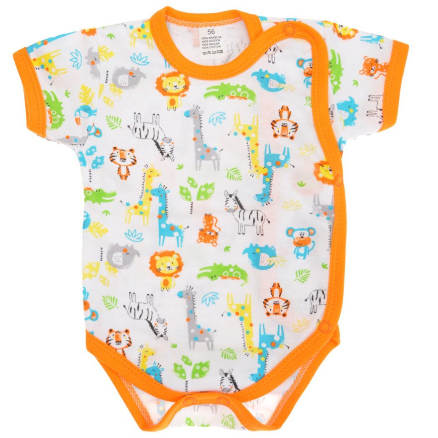 BODY KOPERTOWE KRÓTKI RĘKAW ZOO 168p LATO BODY KOPERTOWE KRÓTKI RĘKAW ZOO 168p LATO