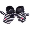 BUCIKI SKARPETKI NIECHODKI PETS 0-6M ZEBRA