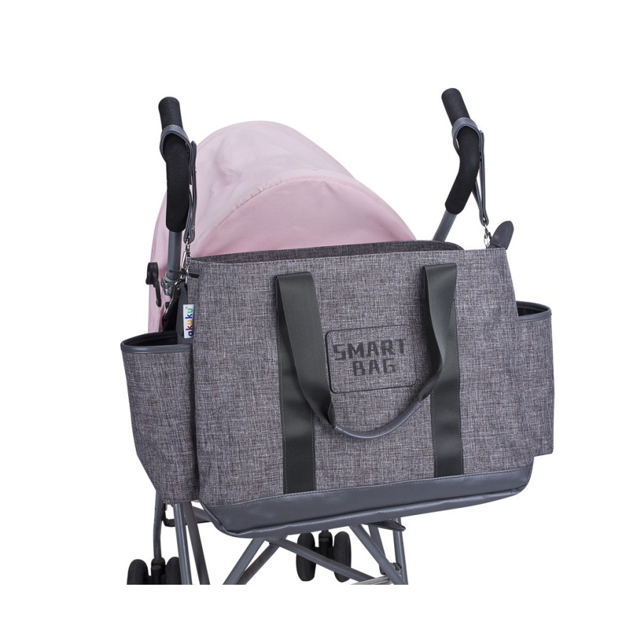 TORBA DO WÓZKA DLA MAMY SMART BAG ORGANIZER AKUKU