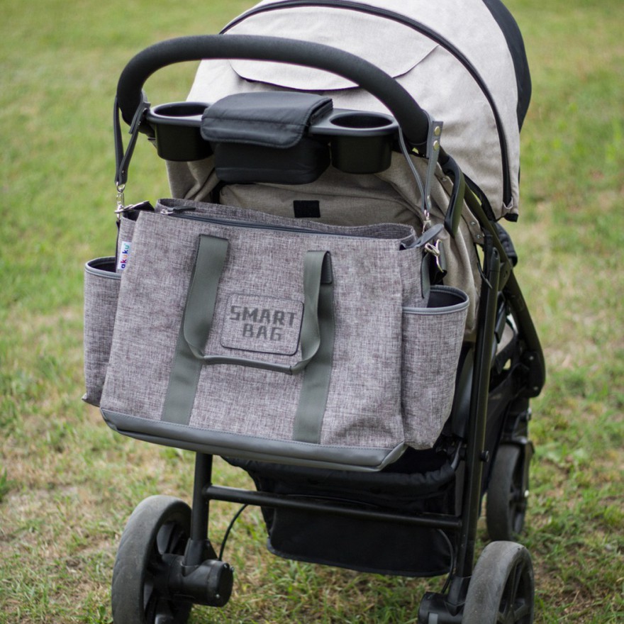 TORBA DO WÓZKA DLA MAMY SMART BAG ORGANIZER AKUKU