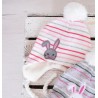 Czapka zimowa królik BUNNY biały