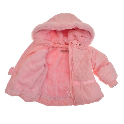 KURTKA PIKOWANA OCIEPLONA PARKA KOKARDA