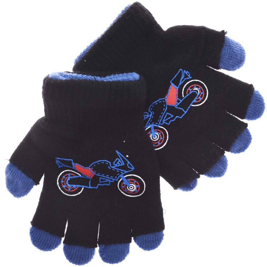 Zimowe rękawiczki podwójne MotorCZ 18cm 128 134 Zimowe rękawiczki podwójne MotorCZ 18cm 128 134