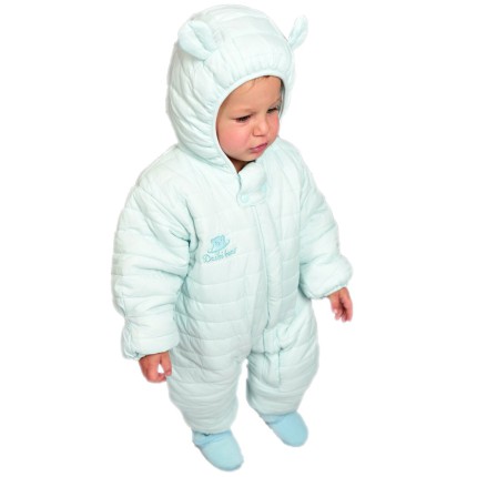 ZIMOWY KOMBINEZON jednoczęściowy ocieplany miętowy