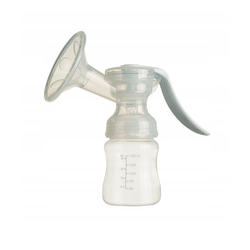 AKUKU LAKTATOR RĘCZNY + BUTELKA ODCIĄGACZ POKARMU