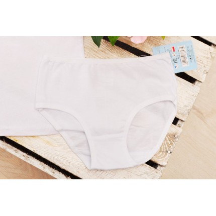 MAJTKI FIGI R.98-116 białe majteczki dziecięce 2-5lat komunia