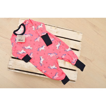 Pajac bez stópek Rampers jednorożce pajacyk rosnący wz.323