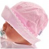Różowy kapelusz dziewczęcy czapka TOSIA czapeczka r.42-46 LATO 74 80 86