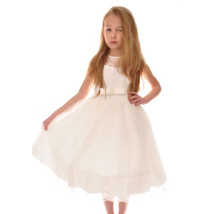 Wizytowa sukienka z tiulem suknia Druhna Ślub Wesele Komunia Chrzest