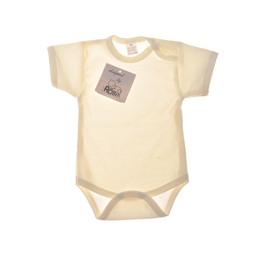 Ecru body krótki rękaw r.56-110 Ecru body krótki rękaw r.56-110