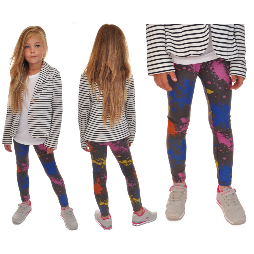 LEGGINSY wzorzyste GETRY bawełniane rozmiary od 98 do 152 wzór 298 LEGGINSY wzorzyste GETRY bawełniane rozmiary od 98 do 152 wzór 298