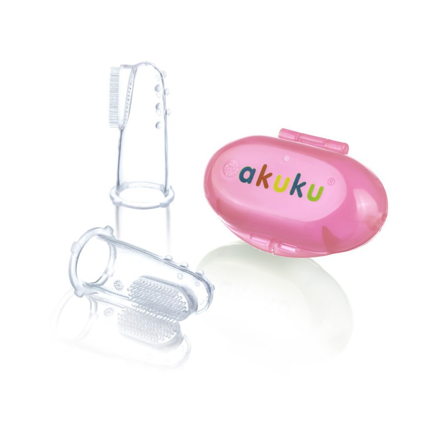 SZCZOTECZKA SILIKONOWA DO DZIĄSEŁ i ZĄBKÓW AKUKU