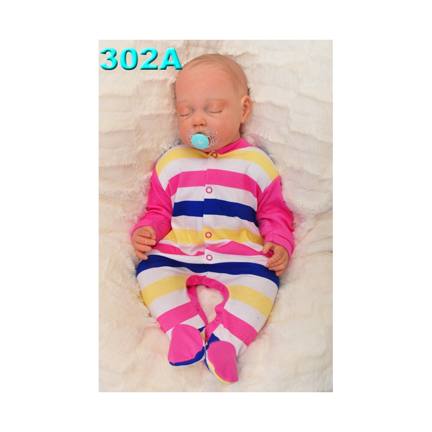 Pajac pajacyk bawełniany amarantowy w pasy wzór 302A