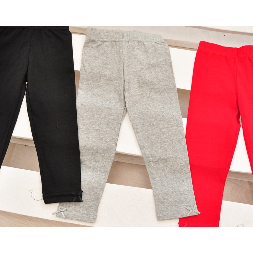 Szare LEGGINSY z kokardkami GETRY